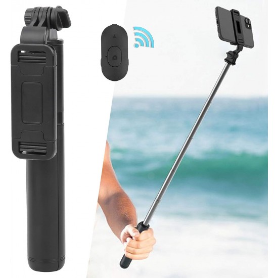 Hp-T14 Çok Amaçlı Selfie Çubuğu 101 Cm Masa Üstü Tripod Kumandalı Selfie 360 Derece Dönebilir   