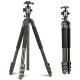 HT-T07 Profesyonel Tripod 200 Cm Yatay Kullanım Çok Fonksiyonlu Panoromik Kafa 360 Derece Dönebilir